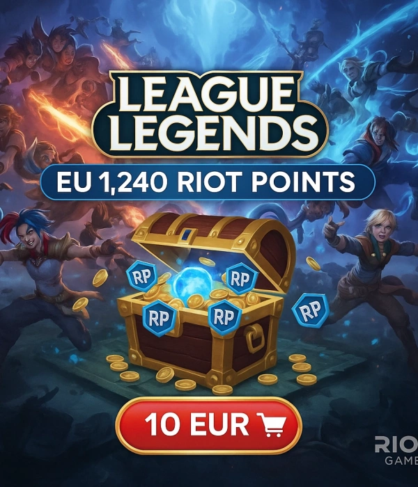 LoL 1240 RP EU West 10 EUR