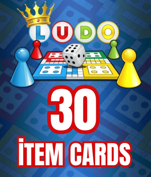 Ludo World 30 item Cards