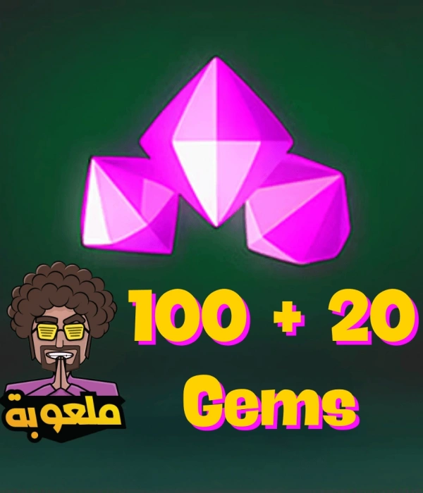 Malooba 100 Gems + 20 Free
