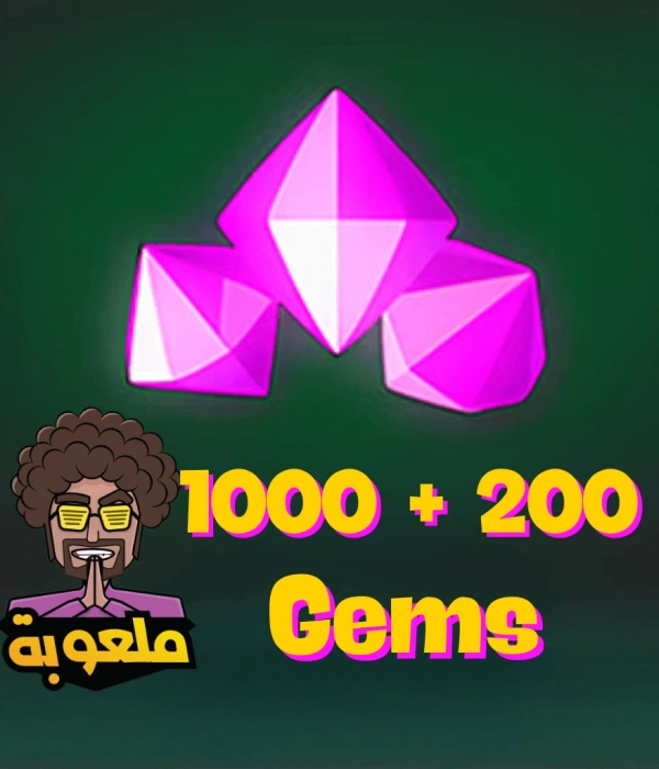 Malooba 1000 Gems + 200 Free