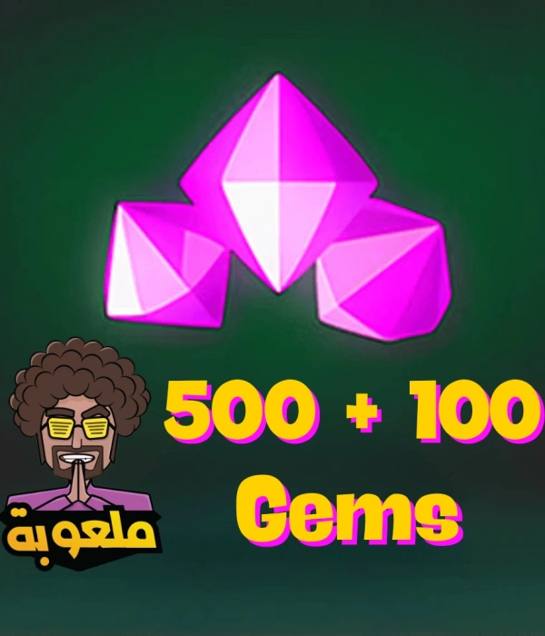 Malooba 500 Gems + 100 Free