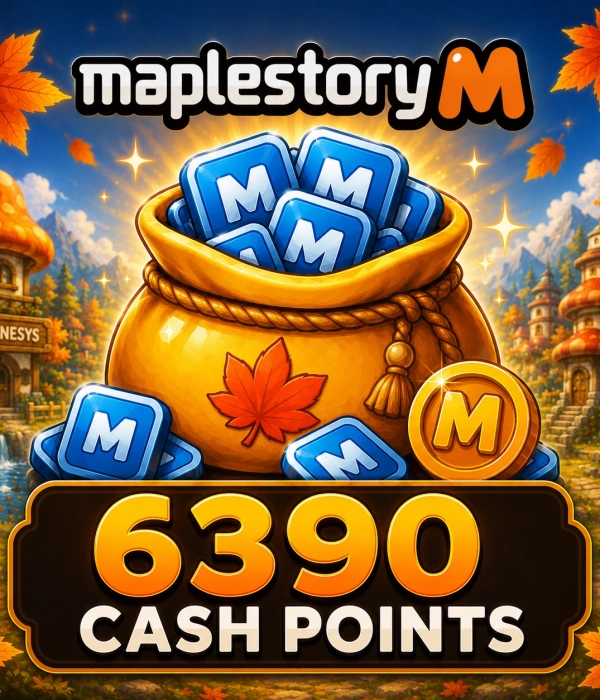 MapleStory M 6390 Cash Points