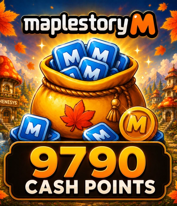 MapleStory M 9790 Cash Points