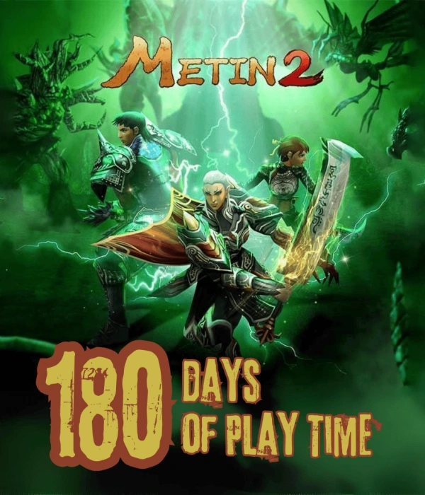Metin2 Dragon 180 Gün Oyun Süresi