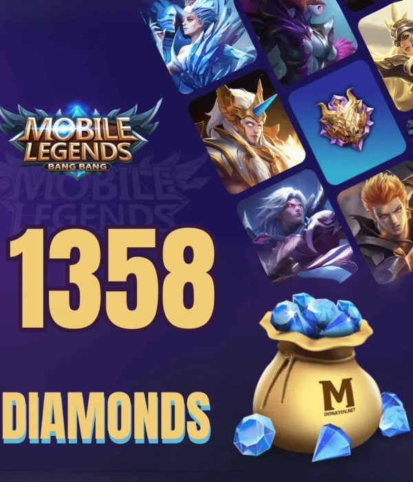 MLBB 1358 Diamonds Indonesia
