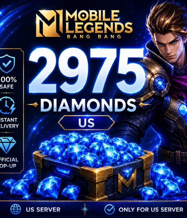 MLBB 2500+475 Diamonds US