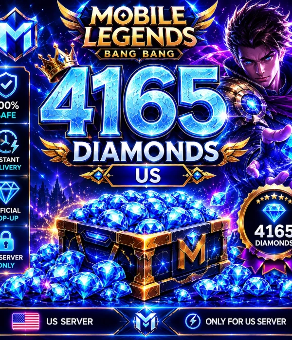 MLBB 3500+665 Diamonds US