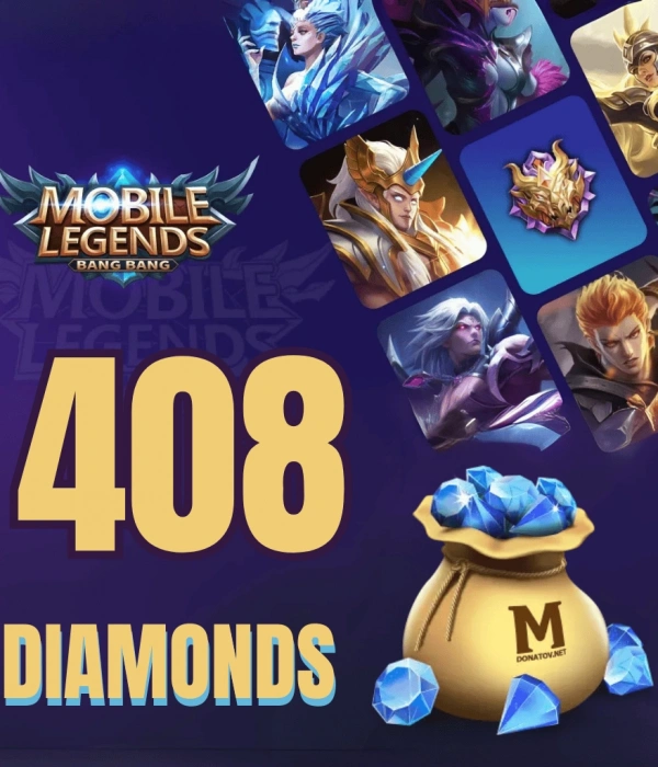 MLBB 408 Diamonds Indonesia