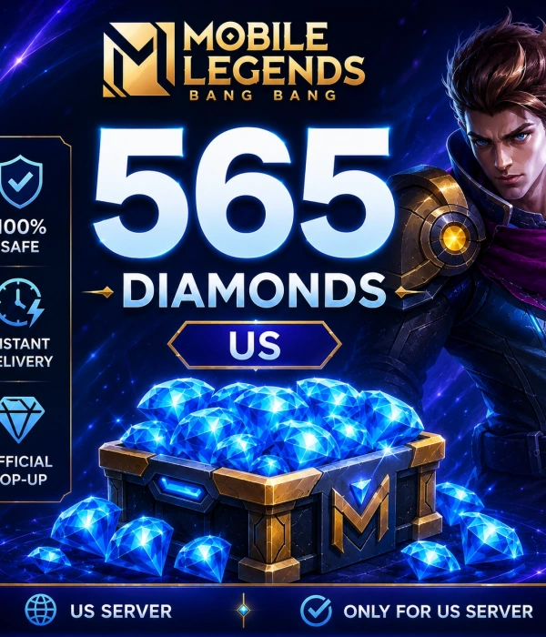 MLBB 500+65 Diamonds US