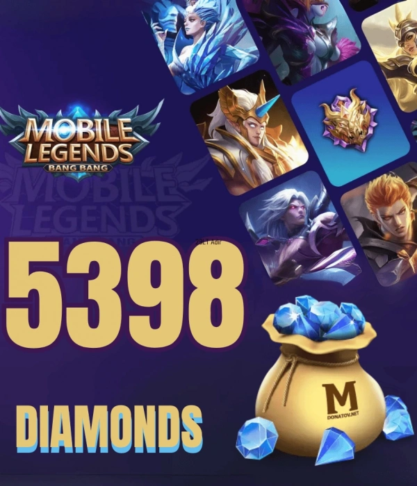 MLBB 5398 Diamonds Indonesia