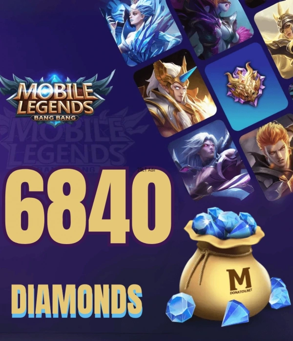 MLBB 6840 Diamonds Indonesia