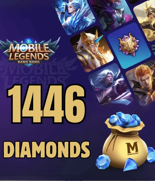 Mobile Legends 1446 Elmas