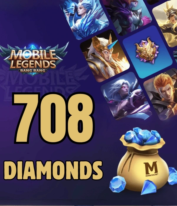 Mobile Legends 708 Diamonds
