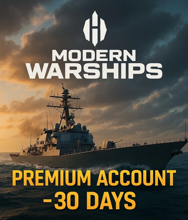 Modern Warships Premium Account -30 Gün