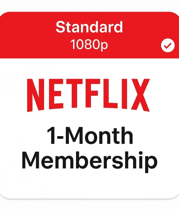 Netflix Standart 1080p 1 Ay Üyelik
