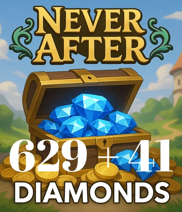 Never After 629 + 41 Elmas