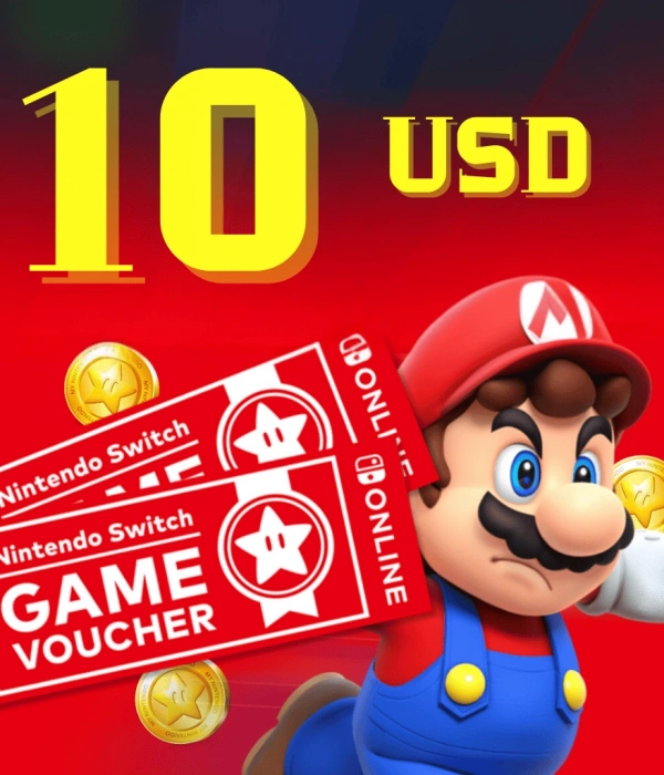 Nintendo 10 $ Voucher