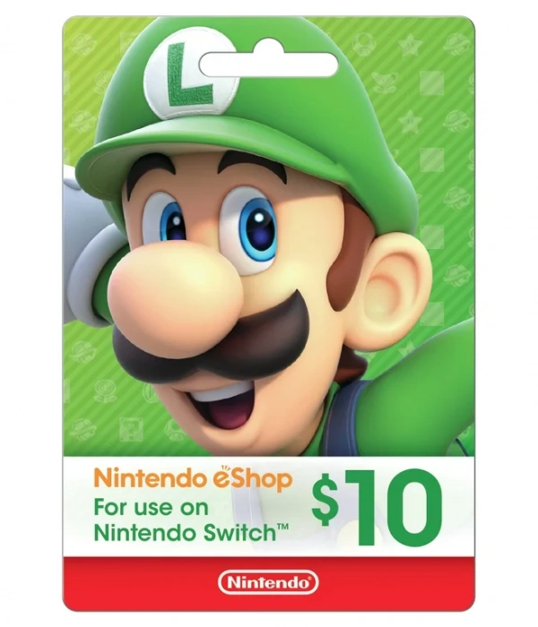 Nintendo 10 $ Voucher