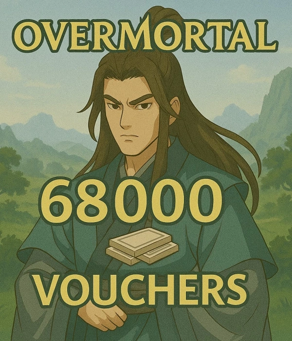 Overmortal 68000 Vouchers