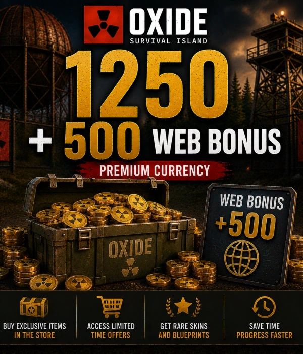 Oxide 1250 + 500 WEB BONUS