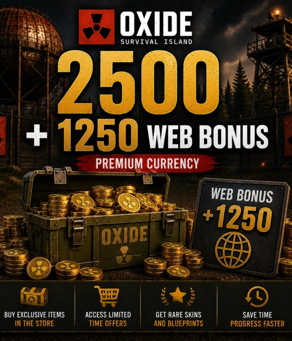 Oxide 2500 + 1250 WEB BONUS