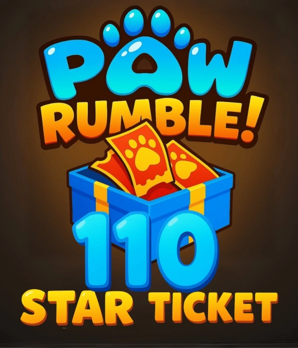 Paw Rumble 110 Star Ticket