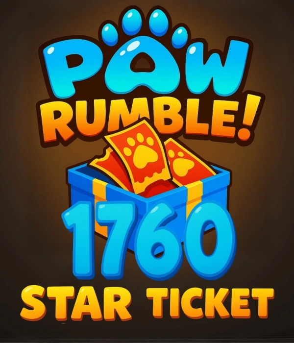 Paw Rumble 1760 Star Ticket