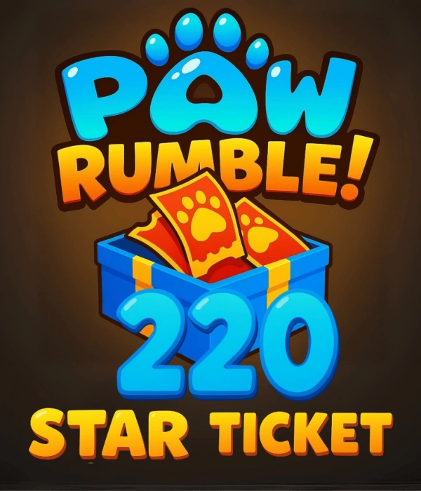 Paw Rumble 220 Star Ticket