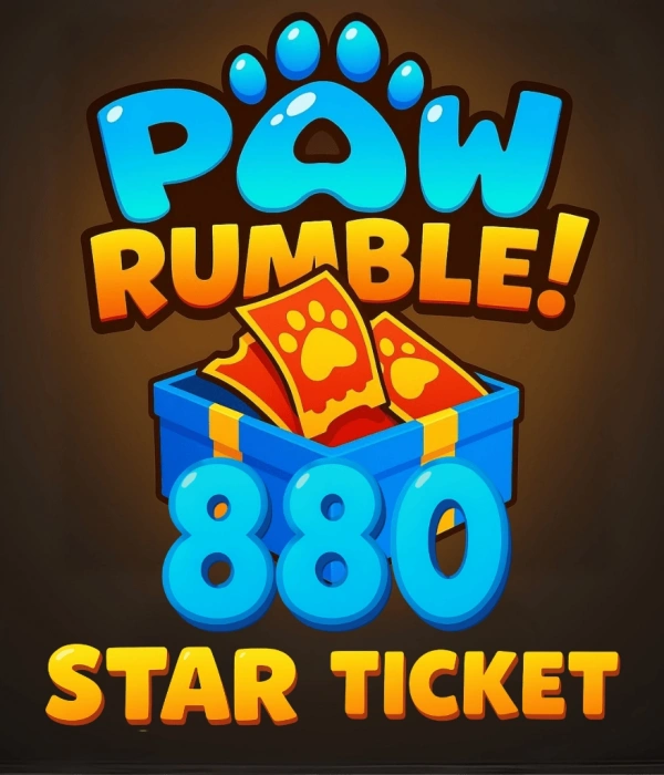 Paw Rumble 880 Star Ticket