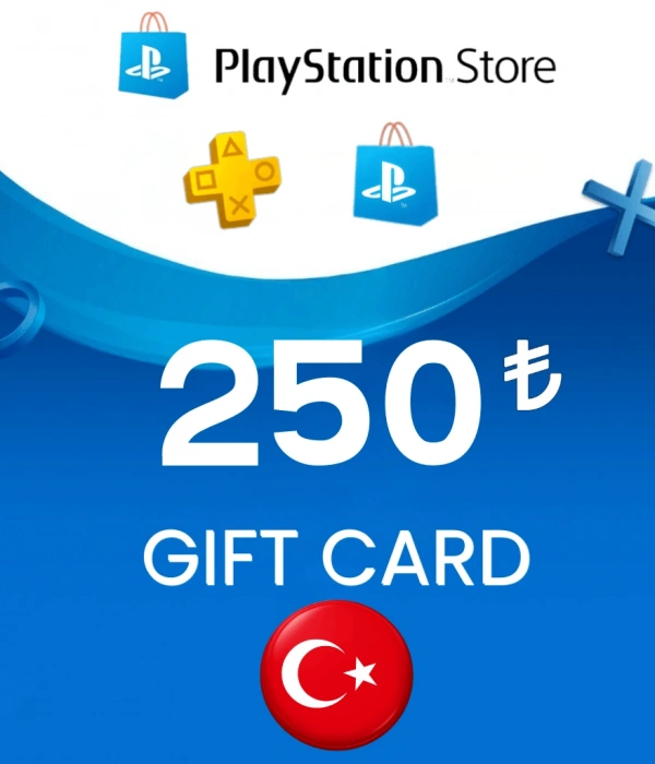 Carte cadeau PlayStation de 250 TL