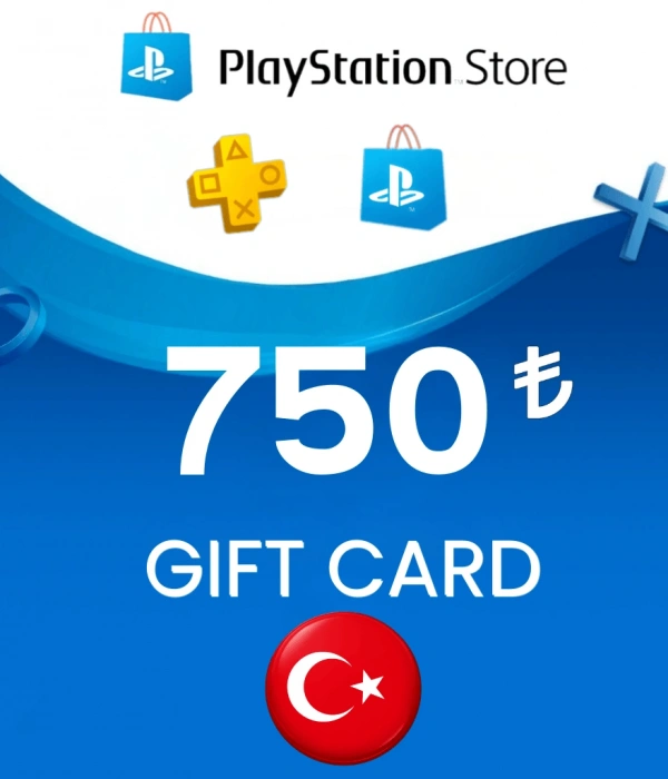 Carte-cadeau PlayStation de 750 TL