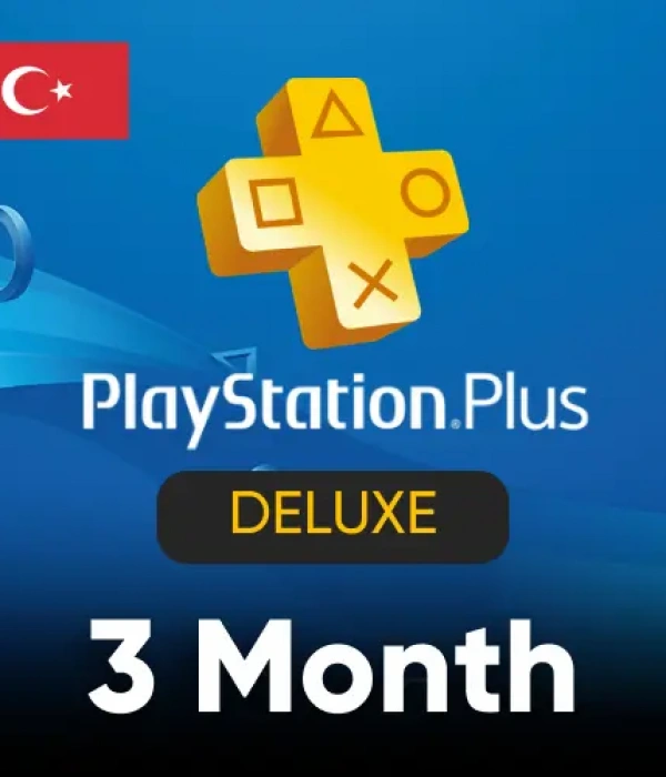 PlayStation Plus Deluxe 3 Month Membership TR