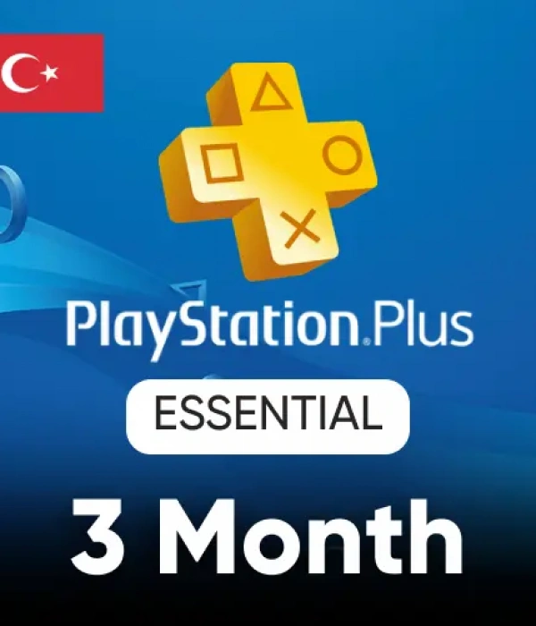 Playstation Plus Essential 3 Month Membership TR