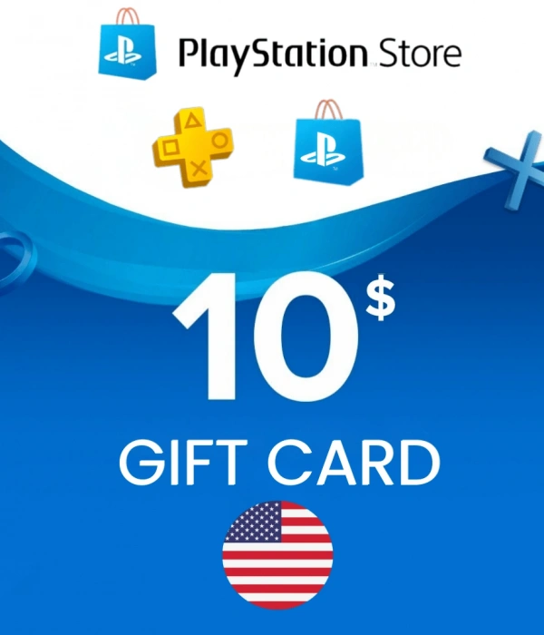 PSN Network 10 USD Gift Card