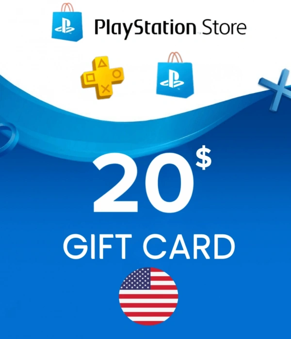 PSN Network 20 USD Gift Card