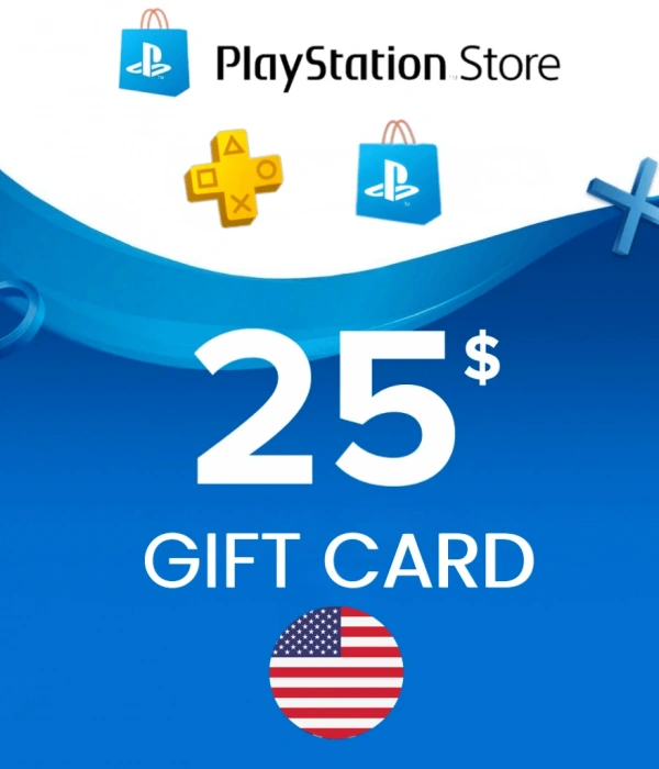 PSN Network 25 USD Gift Card