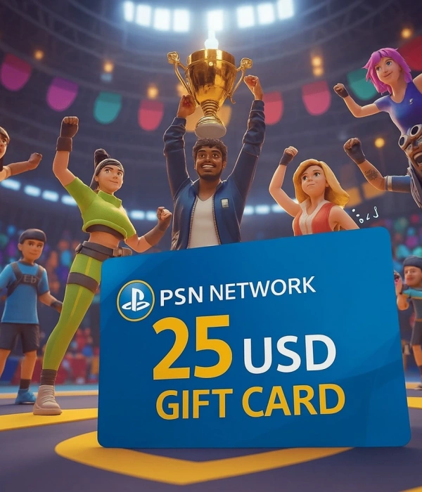 PSN Network 25 USD Gift Card