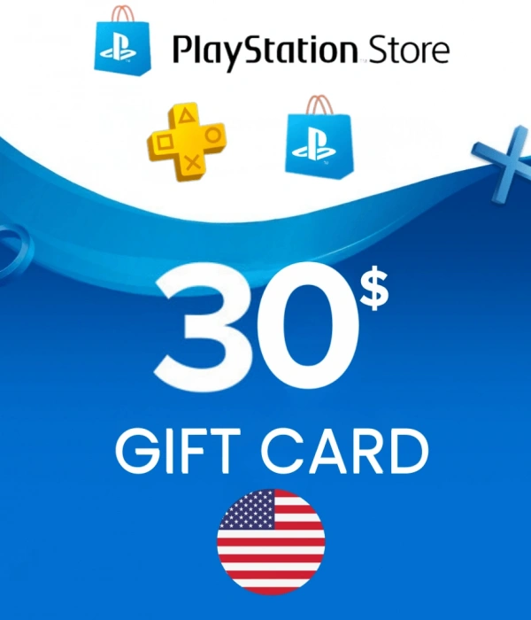 PSN Network 30 USD Gift Card