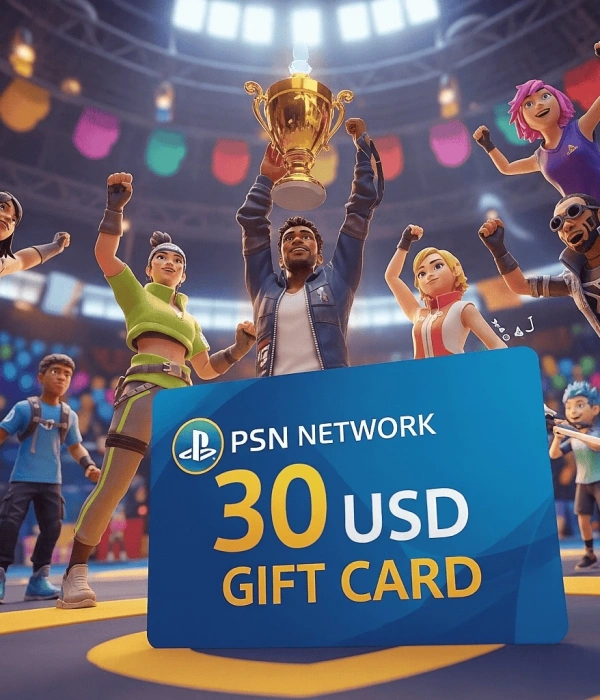 PSN Network 30 USD Gift Card