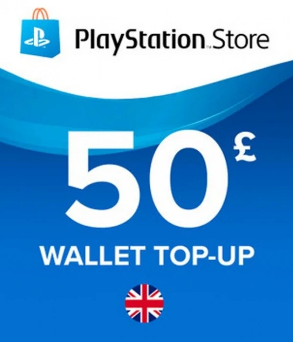 PSN Network 50 GBP Gift Card