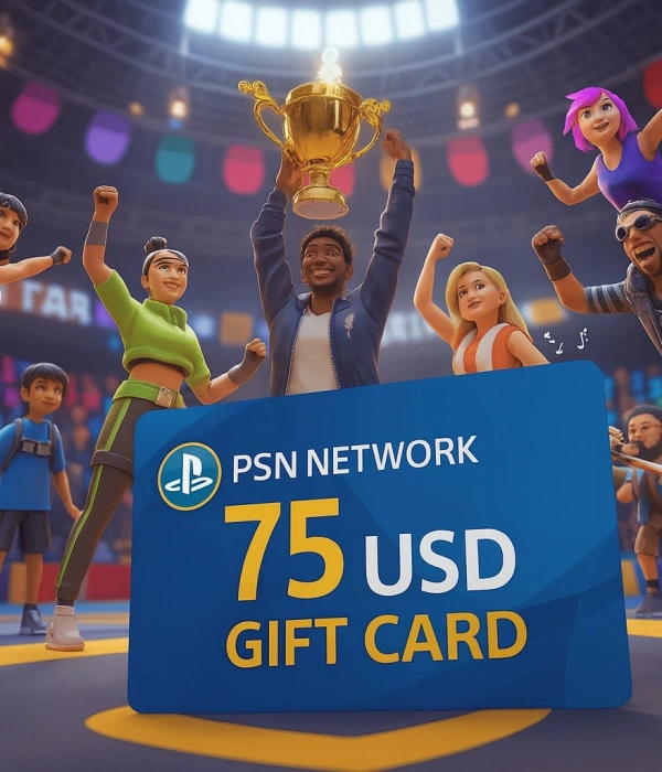 PSN Network 75 USD Gift Card