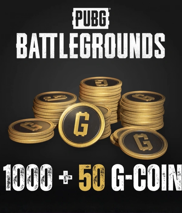 PUBG Battlegrounds 1000 + 50 G-Coin