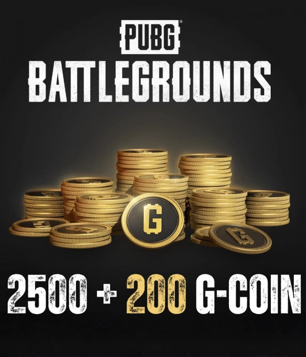 PUBG Battlegrounds 2500 + 200 G-Coin