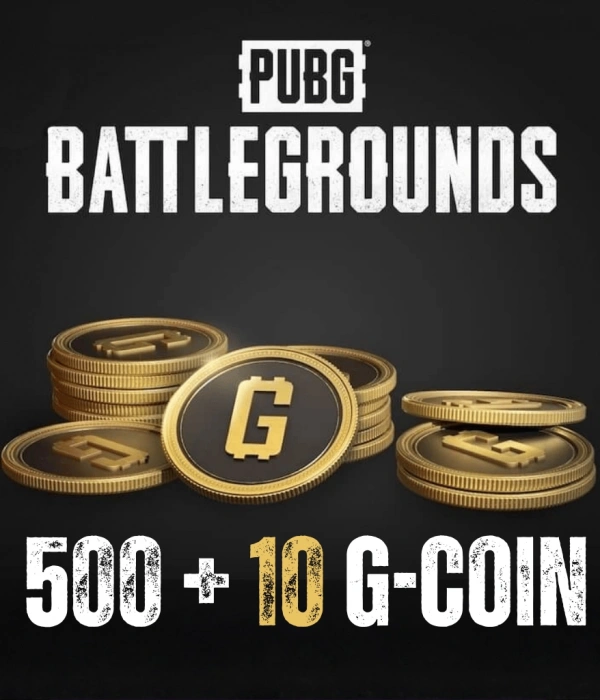PUBG Battlegrounds 500 + 10 G-Coin