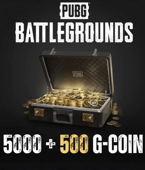 PUBG Battlegrounds 5000 + 500 G-Coin
