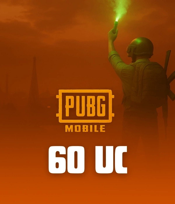 PUBG Mobile – 60 UC (Code E-Pin)