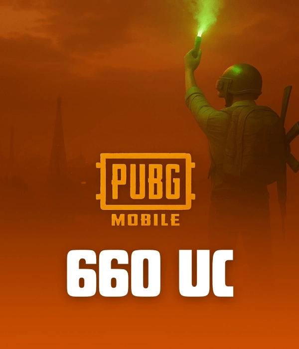 PUBG Mobile - 660 UC (E-Pin Code)