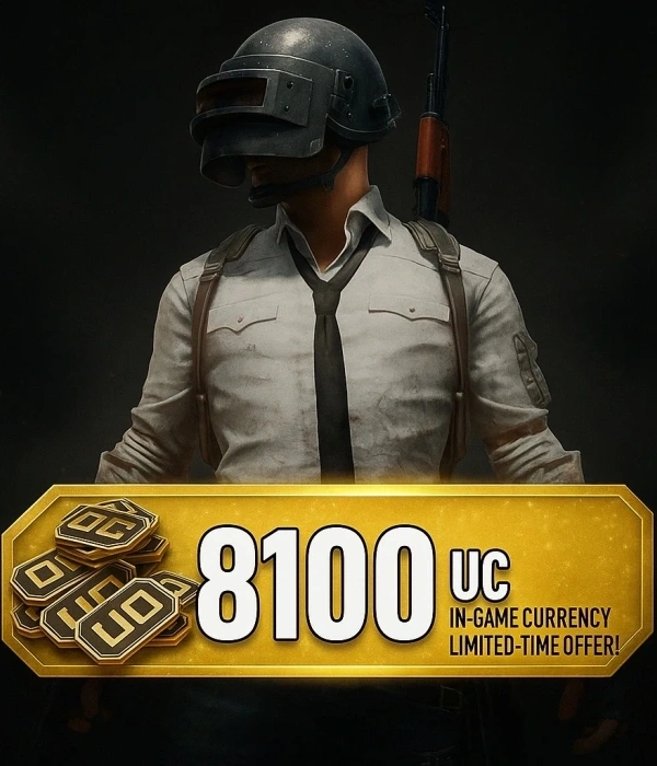 PUBG Mobile – 8100 UC (E-Pin Kod)