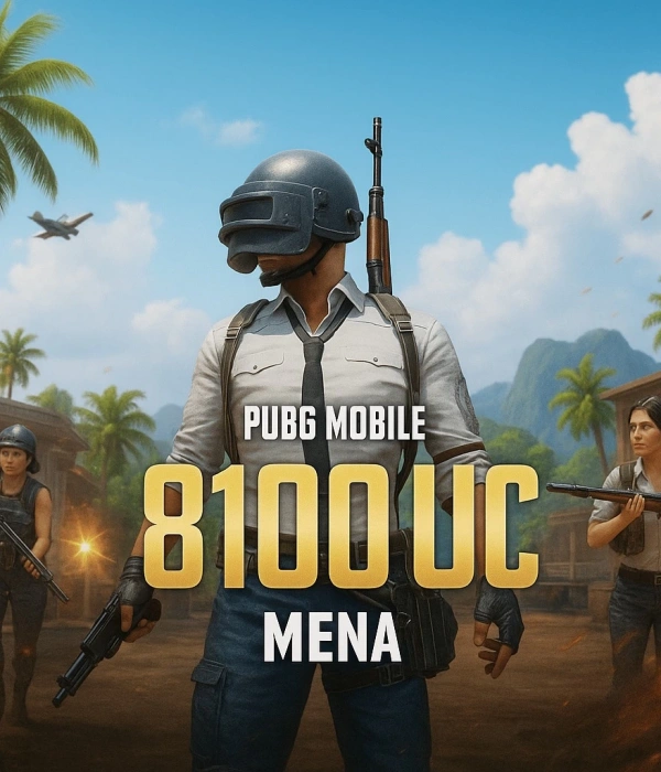 PUBG Mobile 8100 UC Mena
