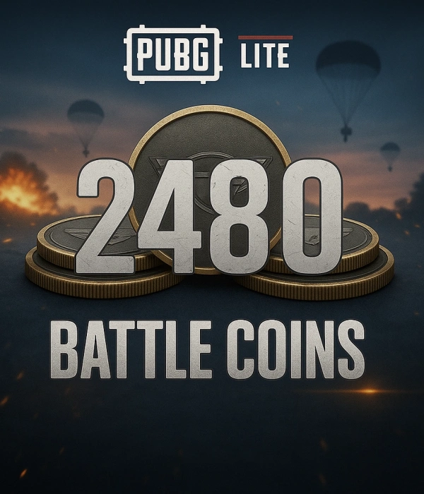 PUBG MOBILE LITE – 2480 (1550+930) Battle Coin